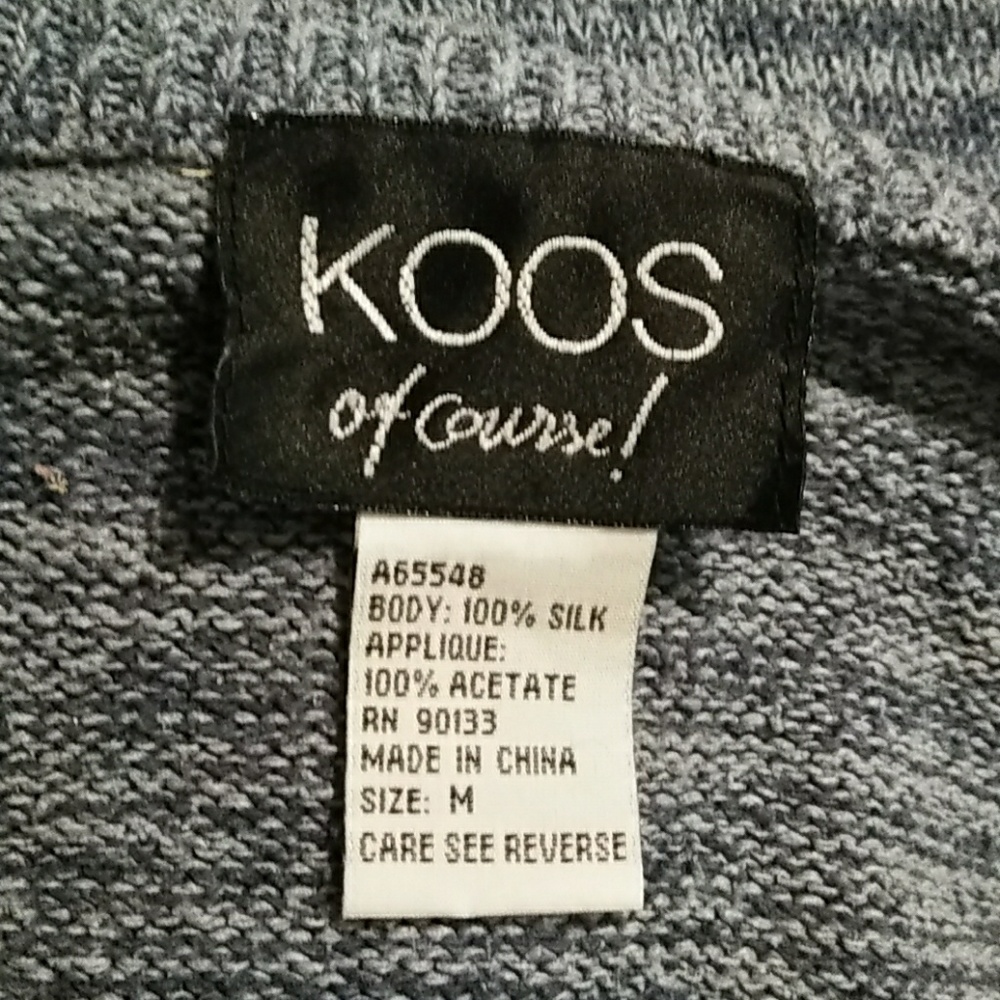 Koos of Course Space Dyed Silk Sweater - M - EUC - Picture 6 of 8